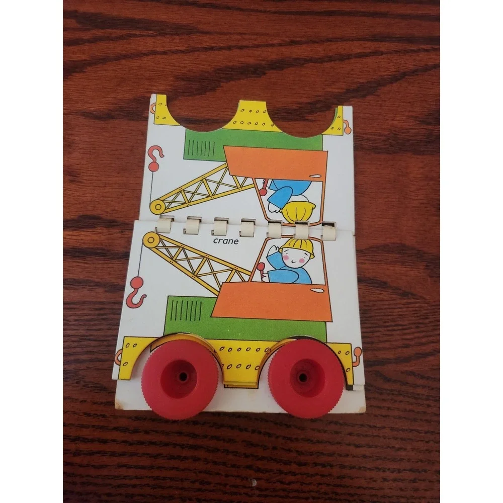 Vintage Little People Pocket Wheels‎ Road Builders 1985